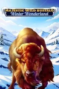 Majestic Wild Buffalo slot in snowy mountains