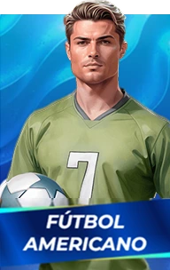 Soccer player holding ball in green kit